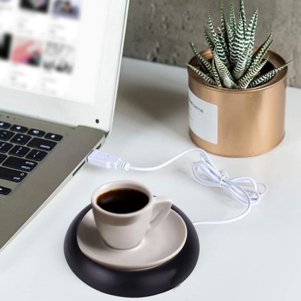 USB-koppvarmer oppvarmet krus tebordmatte kaffevarmematte #4