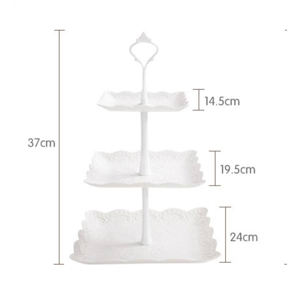 3-tier cake stand,tray tier cake stand for birthday wedding cake