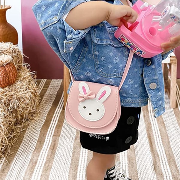Piger skuldertaske Cute Princess Messenger Bag, rosa rød ed36 | Fyndiq