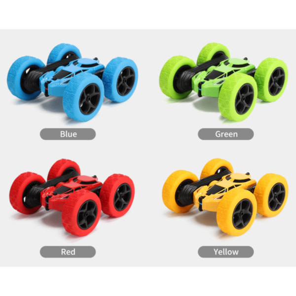 RC-auto 360° pyörivä RC-auto 2.4GHz RC-auto (vihreä)