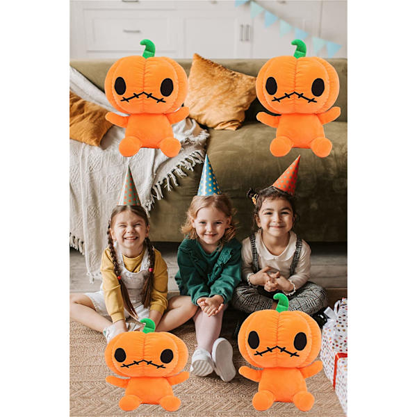 Halloween-lelu, pehmolelu, kurpitsakoriste