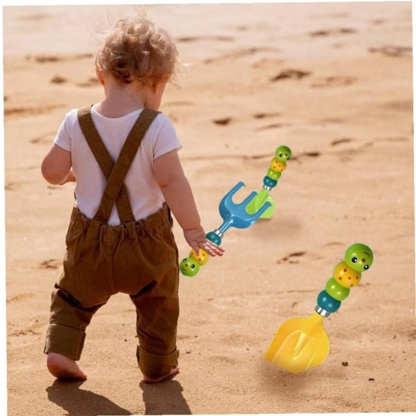 3-Piece Garden Tools Set for Kids, Dig Safety Toys Beach