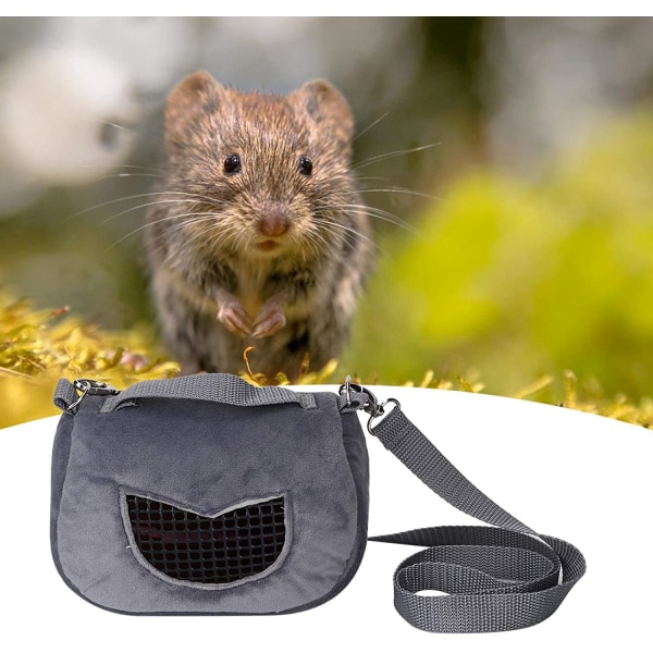 Hamstertransportör, husdjurstransportör, liten husdjursutflyktsväska (medium) 15