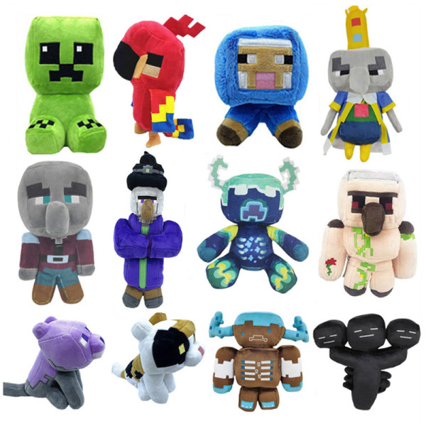 Minecraft My World Pehmolelu Tyyny Lapset Pojat Lahjat 30cm