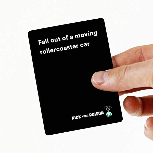 PICK YOUR POISON -korttipeli: &ldquo;Mitä tekisit mieluummin?&rdquo; -juhlapeli A