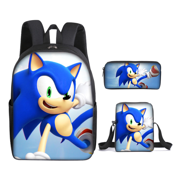Sonic Student Skolväska Tresteg