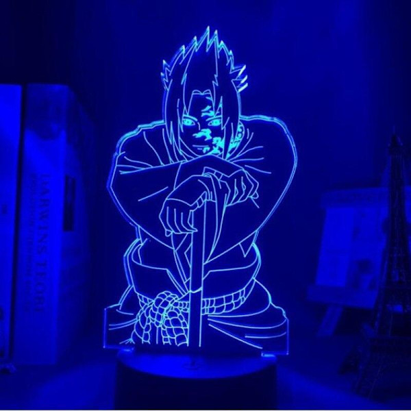 3D-yövalot Naruto Team Uzumaki Naruto LED-yövalo