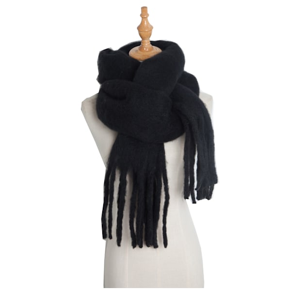 Winter Scarf Luxurious Shawls Scarf Winter Fall Women's Shawl Long Tassel