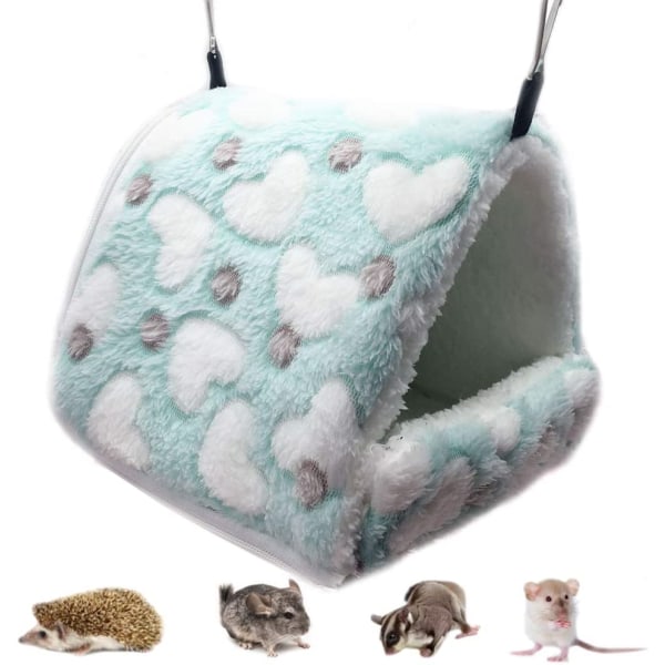Sovande gnagare plyschleksak liten hamsterhus hängmatta leksakssäng #1
