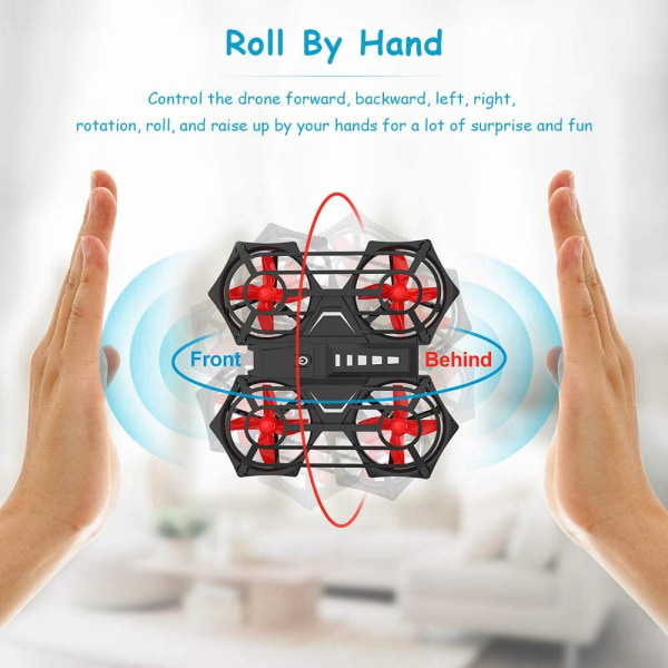 Bærbar bevægelsesbærbar quadcopter mini flyvende droner