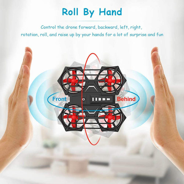 Bärbar rörelse bärbar quadcopter mini flygande drönare