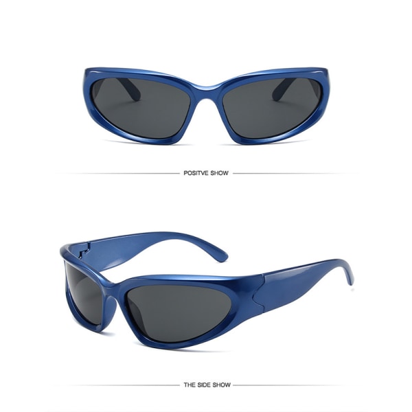 Trendy polariserede solbriller til mænd og kvinder med UV-beskyttelse D