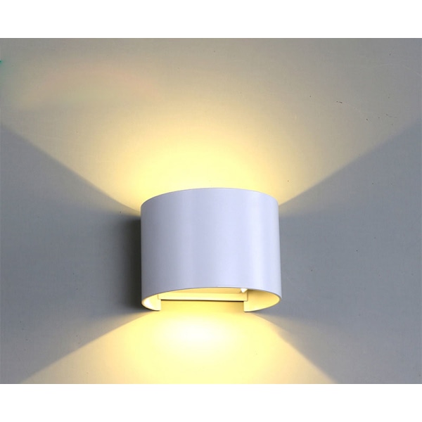LED væglamper moderne dæmpbare kontroller - varmt lys - hvid