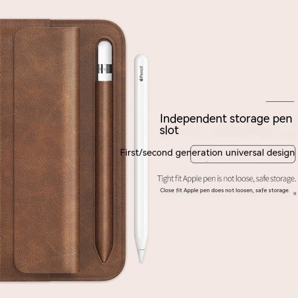Tabletfodral för iPad 9:e/8:e/7:e generation 10,2\", Brun