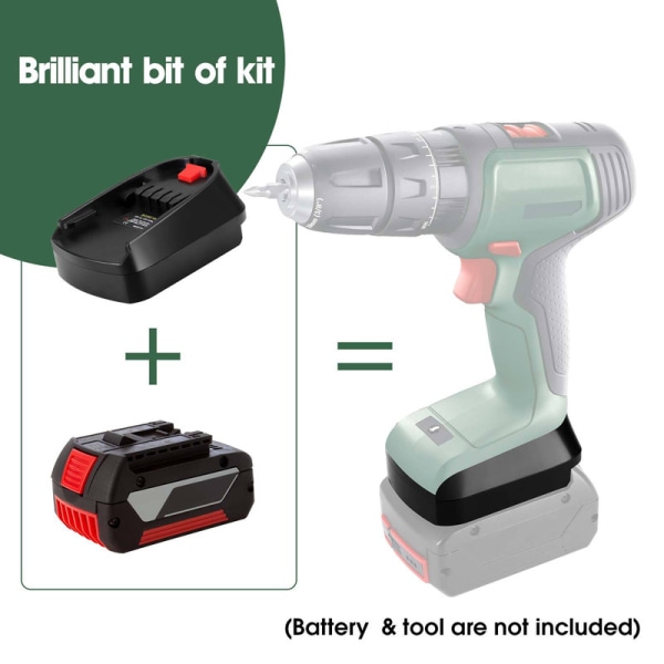 BOSB18C - Adapter för användning av BOSCH B-batterier med PSR i C-batteriverktyg