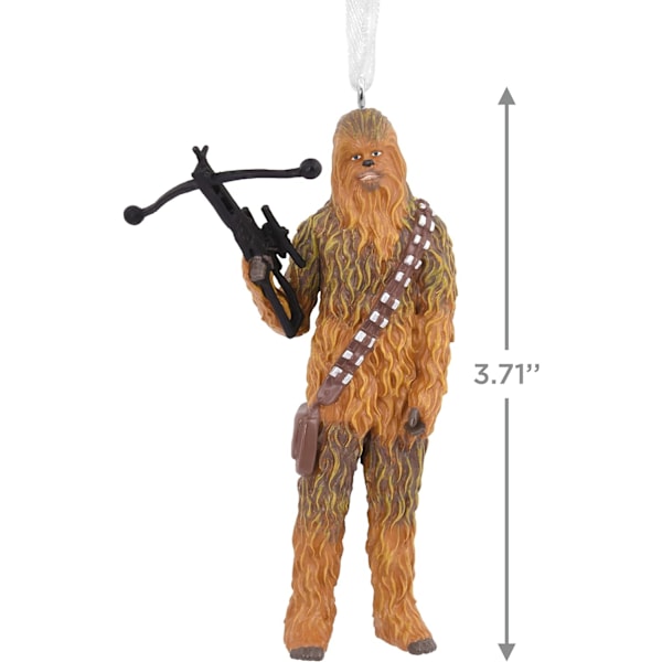 Star Wars Chewbacca med bowcaster joulun koriste