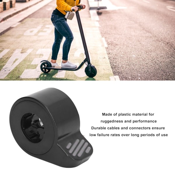 Elektrisk Scooter Brems Gasspaken Elektrisk Scooter Bremserstatning for Xiaomi Ninebot ES1 ES2 ES3 ES4 Grå