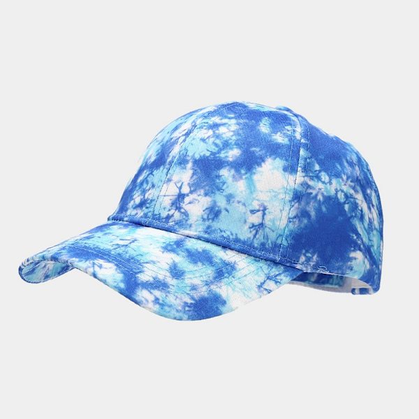Värillinen Tie-dye Baseball-lippis Kevät- ja Kesäaurinkohattu16#