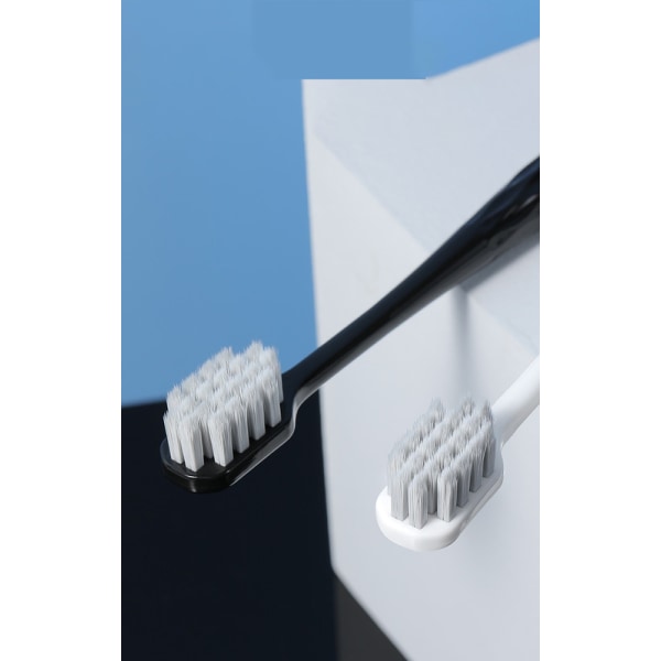Tandbørstesæt - 4 stk blød manuel tandbørste til voksne