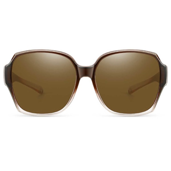 Polariserte Solbriller Over Briller Brun Brun{HONGDE} brown