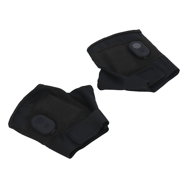 Oppvarmede Hansker USB 5V 5W Tre Nivå Justering Display Design Halv Finger Elektriske Oppvarmede Hansker for Utendørsarbeid