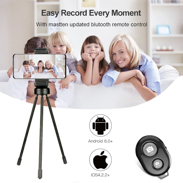 Videokonferansebelysningssett, ringlys for fjernarbeid