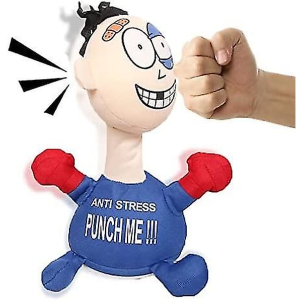 Punch Me Mjukt Stoppad Stressresistent Elektrisk Plysch Elektrisk