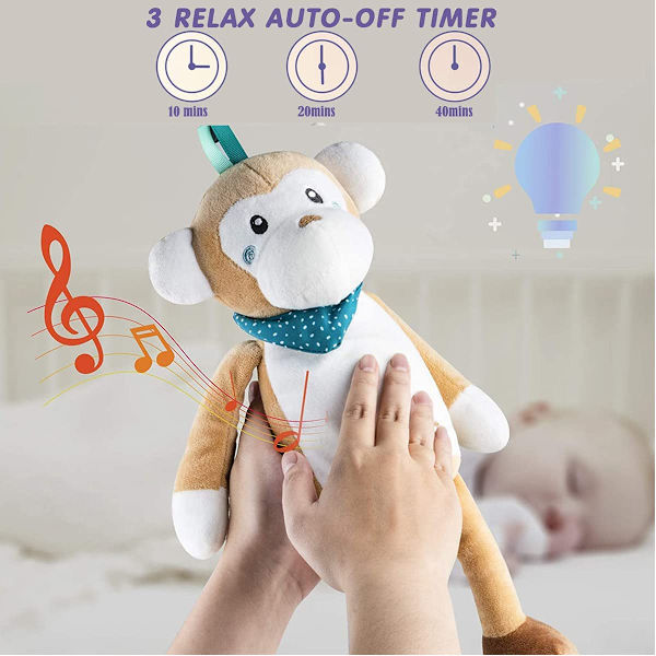 Baby Sleep Suttebarn Søvnhjælp Bærbar abe