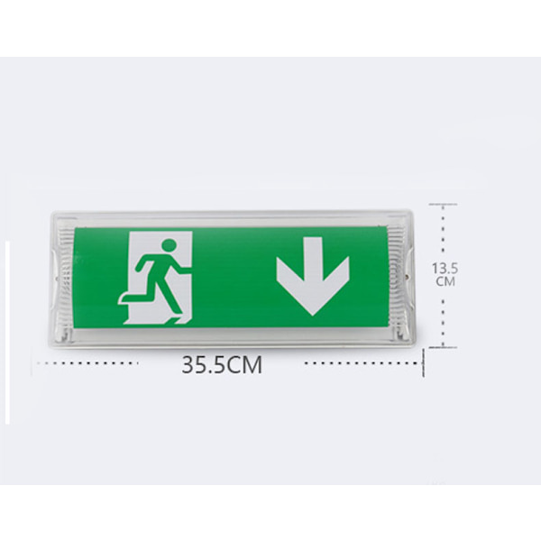 Självständig enhet för säkerhetsbelysning 3 timmars ljus IP65 200Lm 6500K 27LED