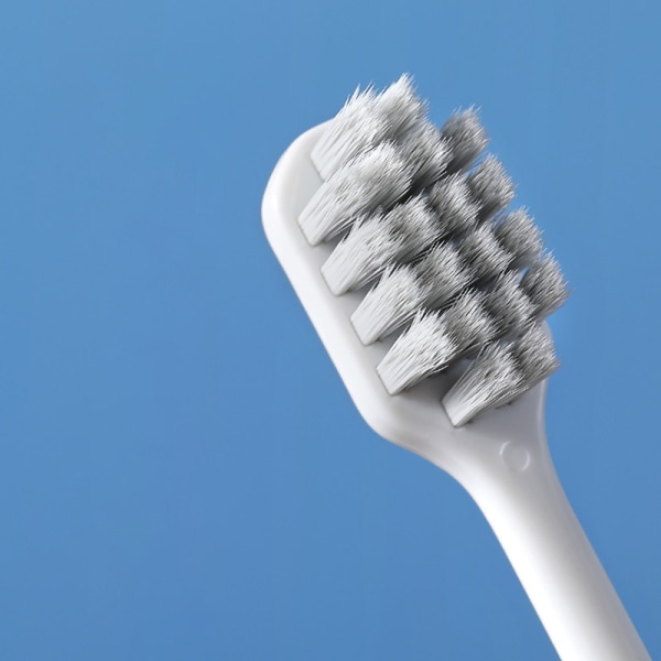 Tannbørstesett - 4 stk myk manuell tannbørste for voksne