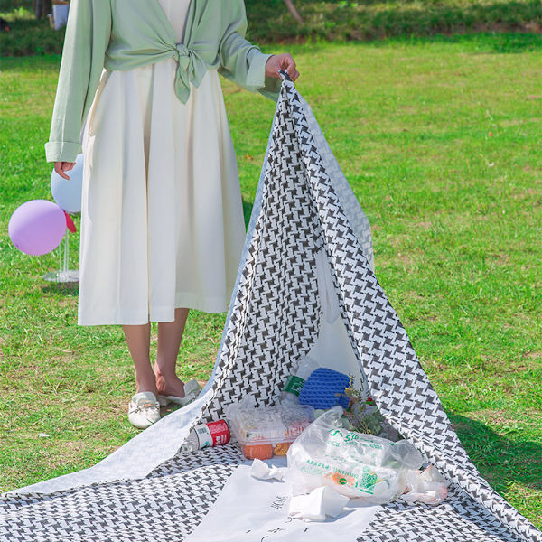 Utomhus casual fuktsäker matta bärbar tvättbar picknickmatta
