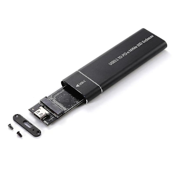 M.2 Nvme Ssd Kabinett Adapter 10gbps Usb C 3.1 Gen2 Nvme Kabinett Extern Nvme Läsare Nvme
