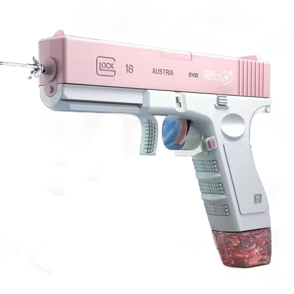 Elektrisk vannpistol,automatisk sprutpistoler med superh?g ka pink