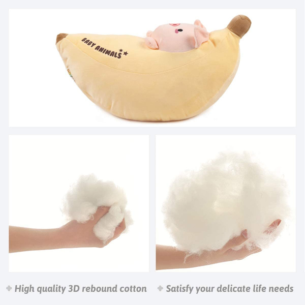 22\" Gris Peluche Puta Banan Fyllt Dyr