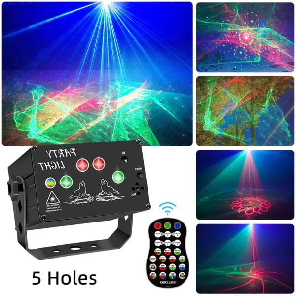 Disco LED laserbelysning