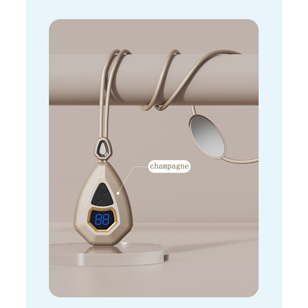 Cervical Spine Massager, Mini Pulse Massager -champagne