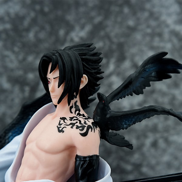 Förbannelsetryck Uchiha Zuo assistent att göra gräs fasan svärd kråka anime modell