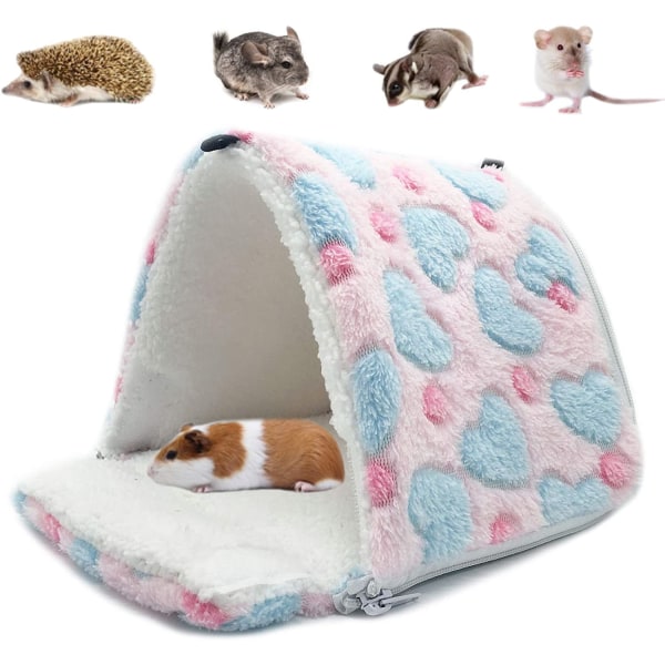 Nukkuva jyrsijä pehmolelu pieni hamsteri talo riippumatto lelu sänky #3