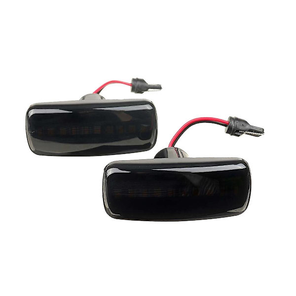 2 stk. Chrysler 200 300c Sebring Dodge Caliber Nitro Signal Light Svart
