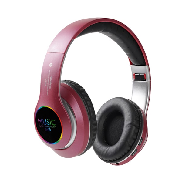 Vikbart trådlöst Bluetooth 5.0-headset Grey