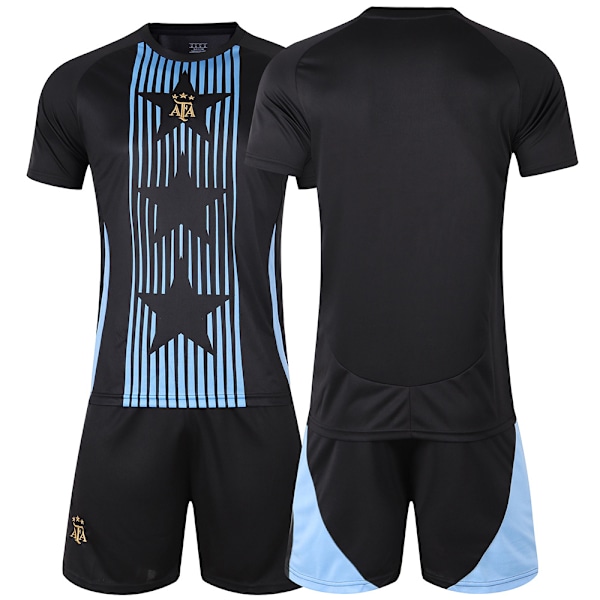 2024-2025 Argentina fotbollsuniform Nr. 10 Messi Nr. 11 Di Maria America's Cup träningsdräkt Jersey set{HONGDE} Size 10 socks Size L