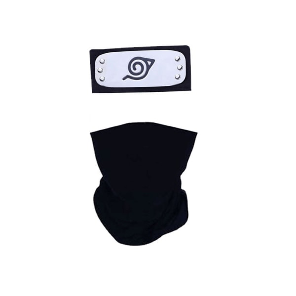 Anime Naruto pannebåndsett Kakashi Mask