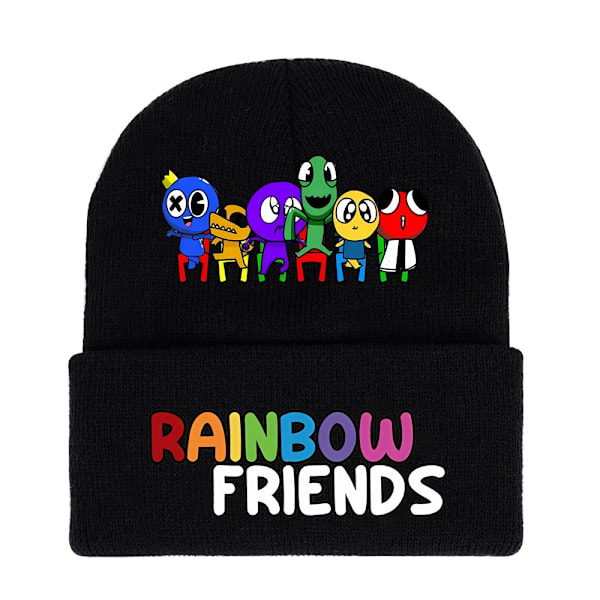 Roblox Rainbow Friends Strikhue Hat Varm Vinterhue e Spil