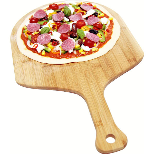 Pizzaspade i rostfritt stål