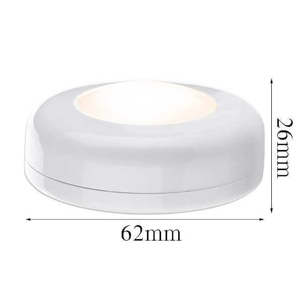 6 kpl LED-kaappivalaisinta 2 kaukosäätimellä