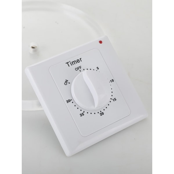 AC 220V Afbryder Timer Pumpe Højtydende Elektronisk Kontrol Mekanisk Nedtælling Stik Tidsafbryder-30min