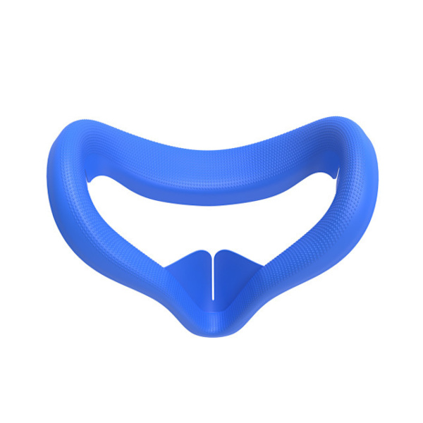 2 stk. VR silikone ansigtsmaske til Oculus Quest 2 headset - blå