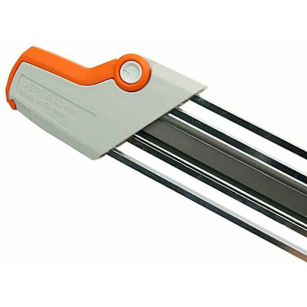 Ketjuterotin teroitin yhteensopiva 3/8P moottorisahan kanssa 2 in 1 Easy File 4.0 mm
