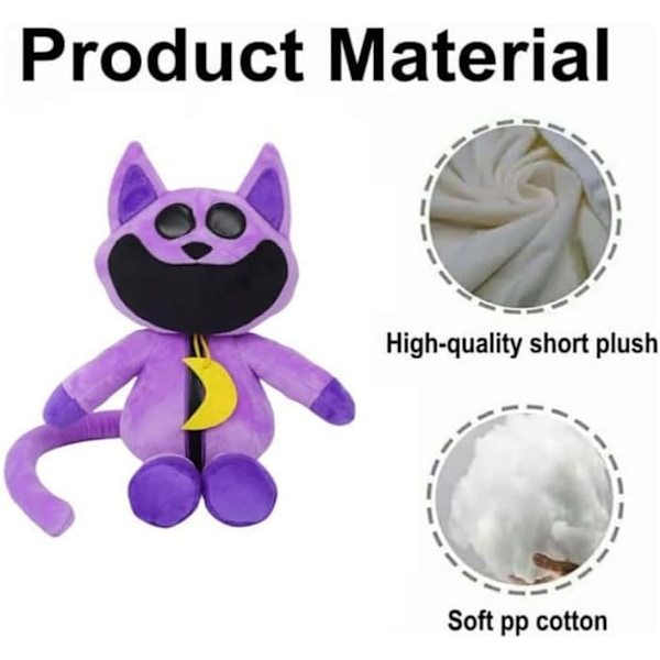 Uusi Smiling Critters -pehmolelu, hauska Smiling Critters -tyyny, Smiling Critters -pehmolelu Catnap Plush F