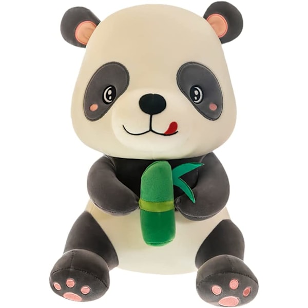 Pehmeä Panda-pehmolelu halailuun (mustavalkoinen, 9 tuumaa)